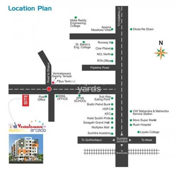 Dharani Venkateswara arcade Location Image