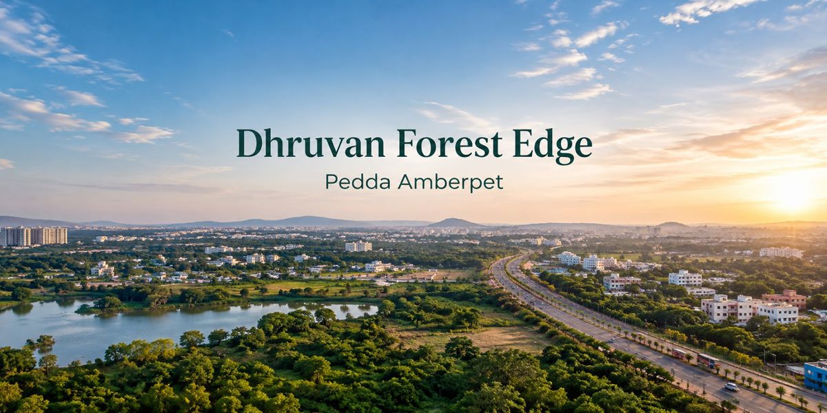 Dhruvan Forest Edge residential project in Pedda Amberpet