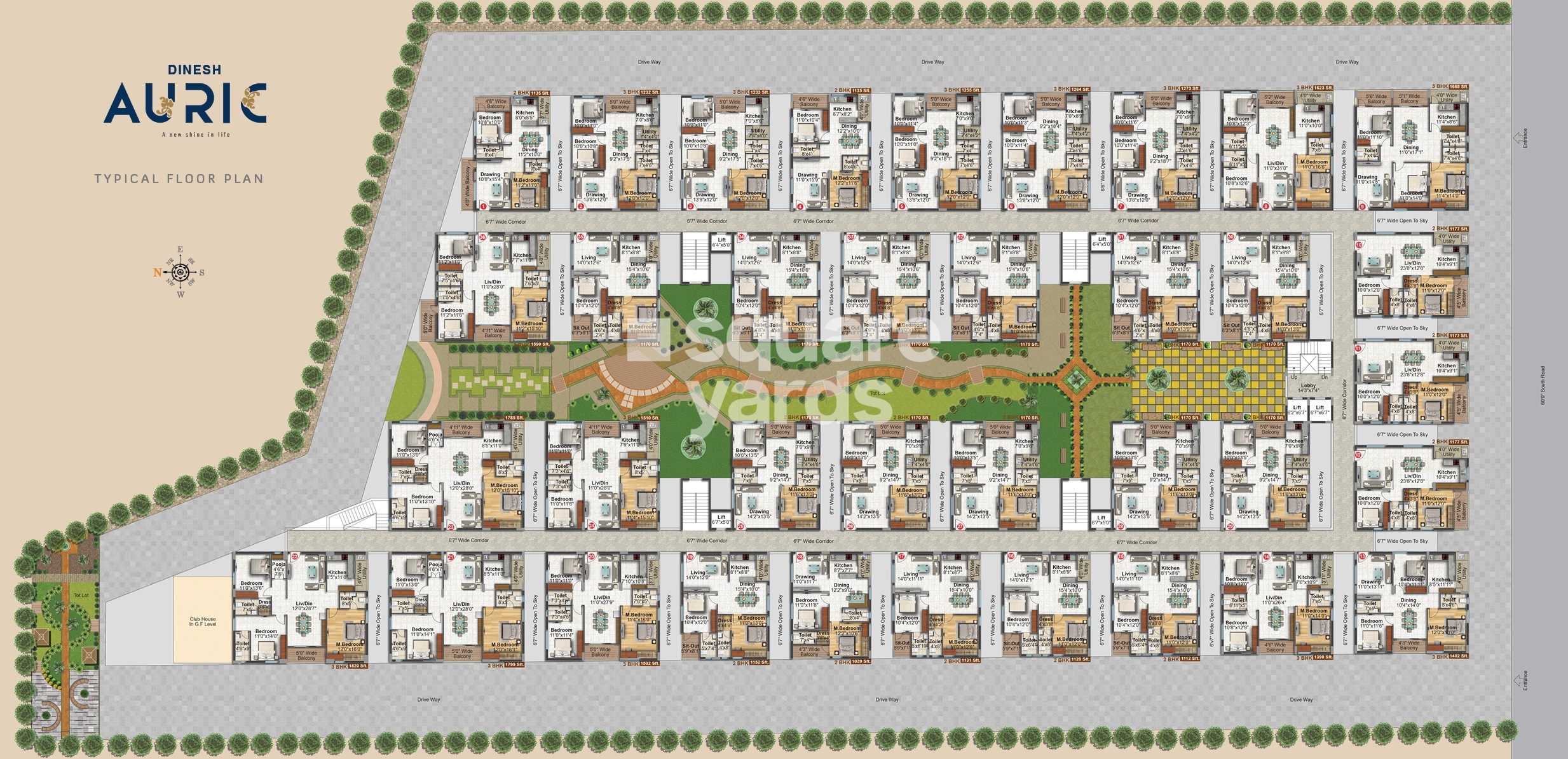 Dinesh Auric Master Plan Image