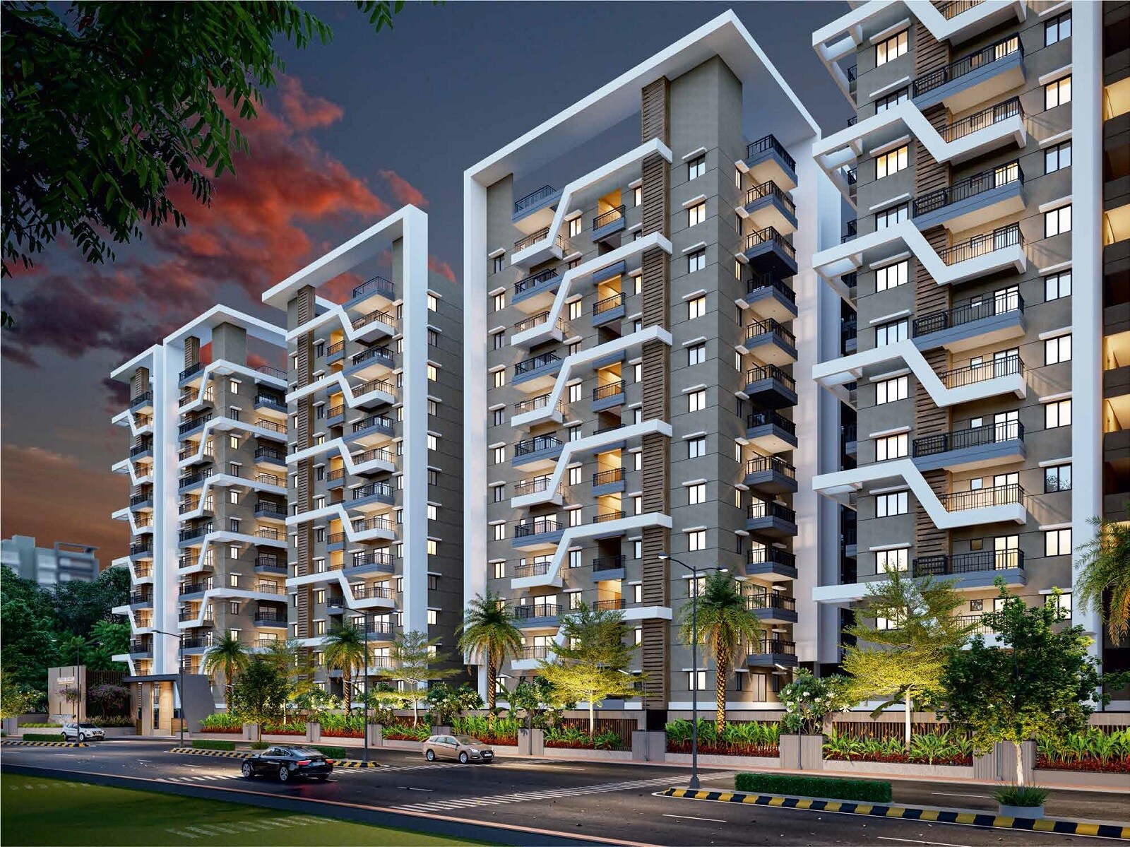 Divine Space Osman Nagar Apartment Exteriors