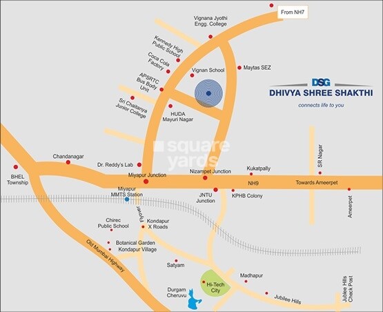 Divya Sree Shakti Phase II Location Image