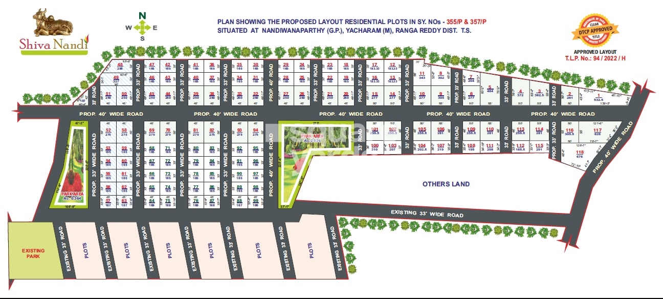 Divyasri Shiva Nandi Master Plan Image