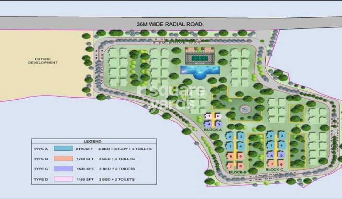 DLF New City Heights Master Plan Image