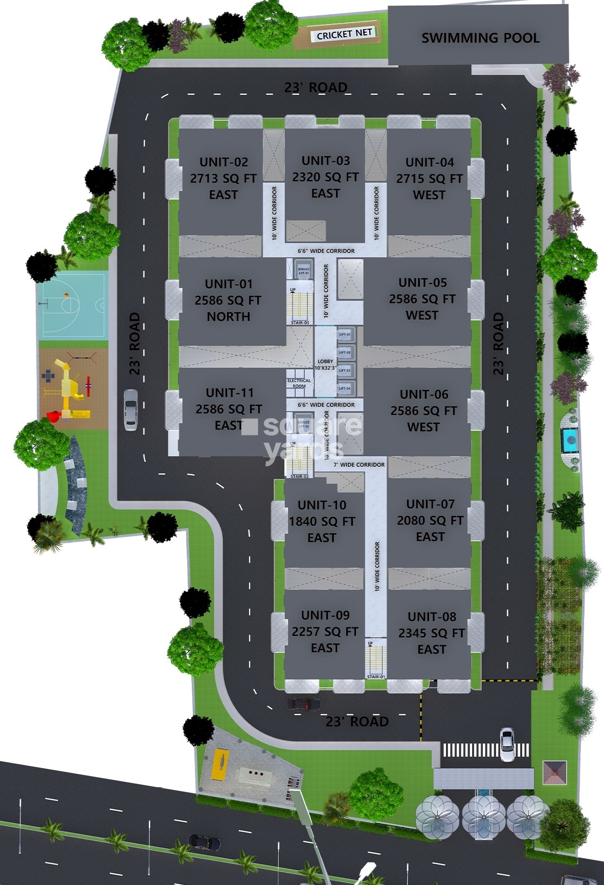 DNB Jumeirah Towers Master Plan Image