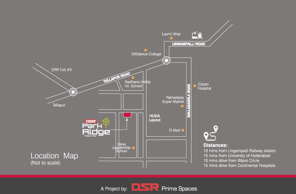 DSR Park Ridge in Nallagandla, Hyderabad @ 1.03 Cr - Floor Plans ...