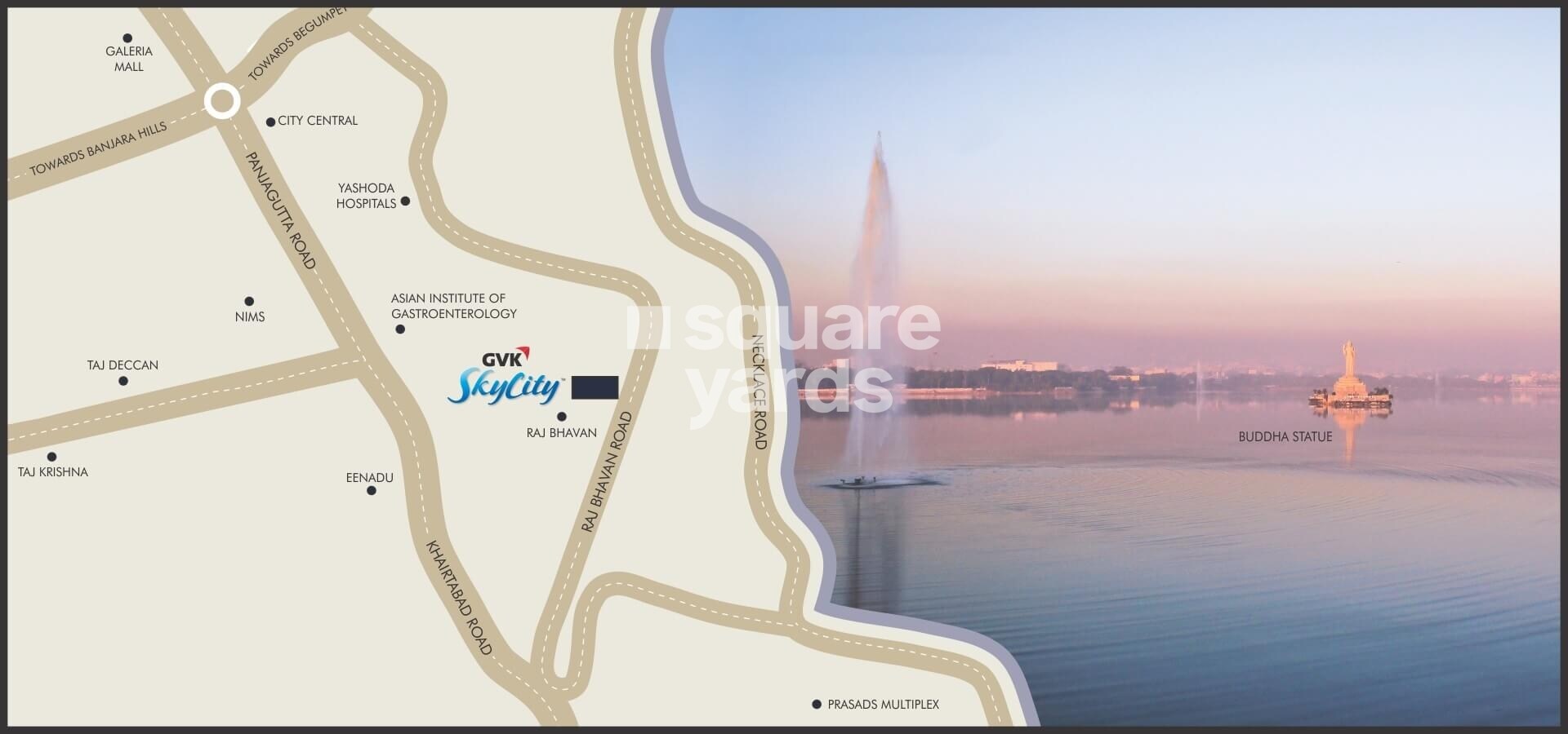 DSR SSC GVK Skycity Location Image