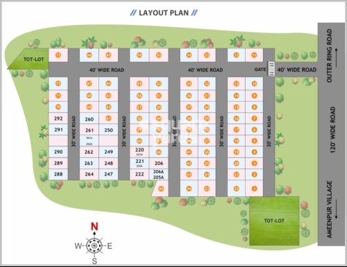 Durga Homes Phase 2 Master Plan Image