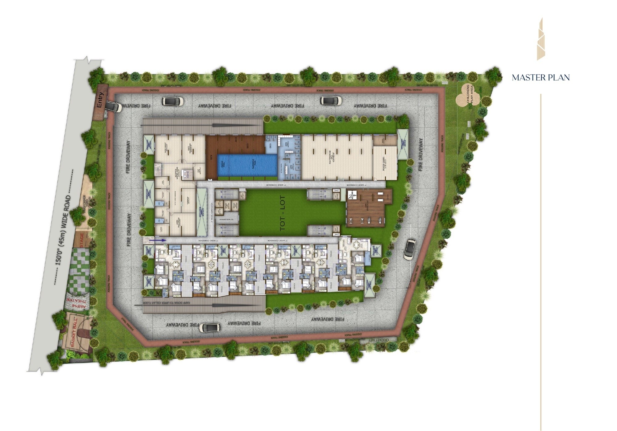 EAPL Sri Tirumala Fortune Master Plan Image