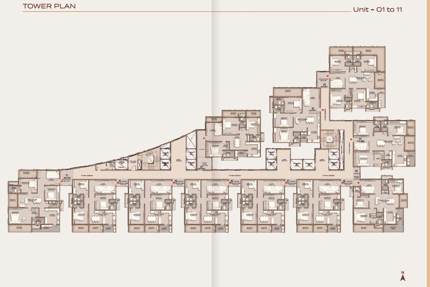 EAPL Sri Tirumala Legacy Floor Plans