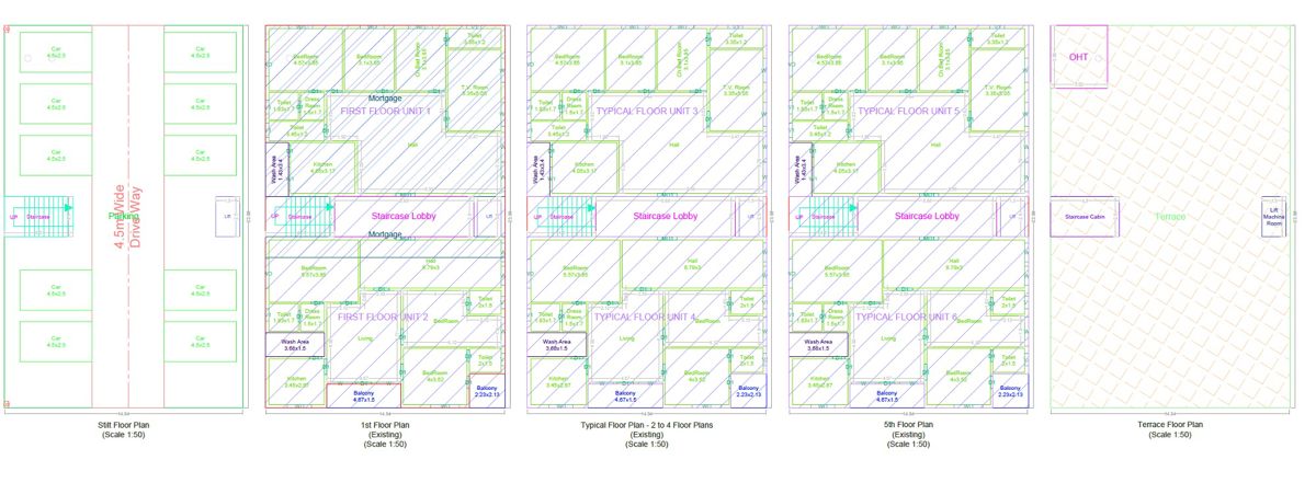 East City Heights Floor Plans