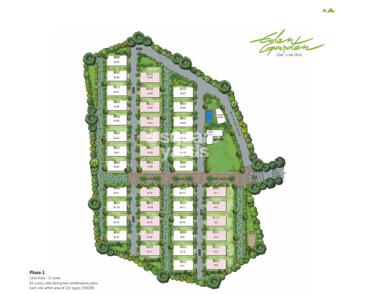 Eden Garden Kokapet Master Plan Image