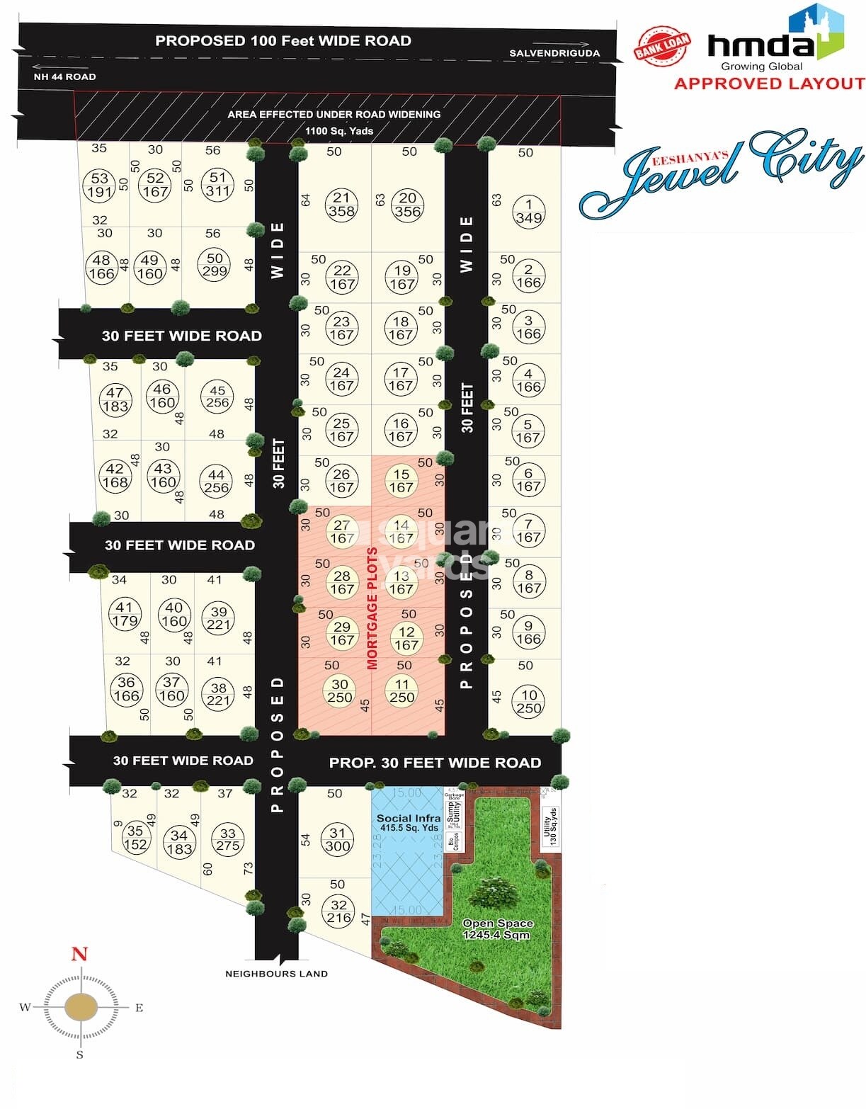 Eeshanya Jewel City Master Plan 1