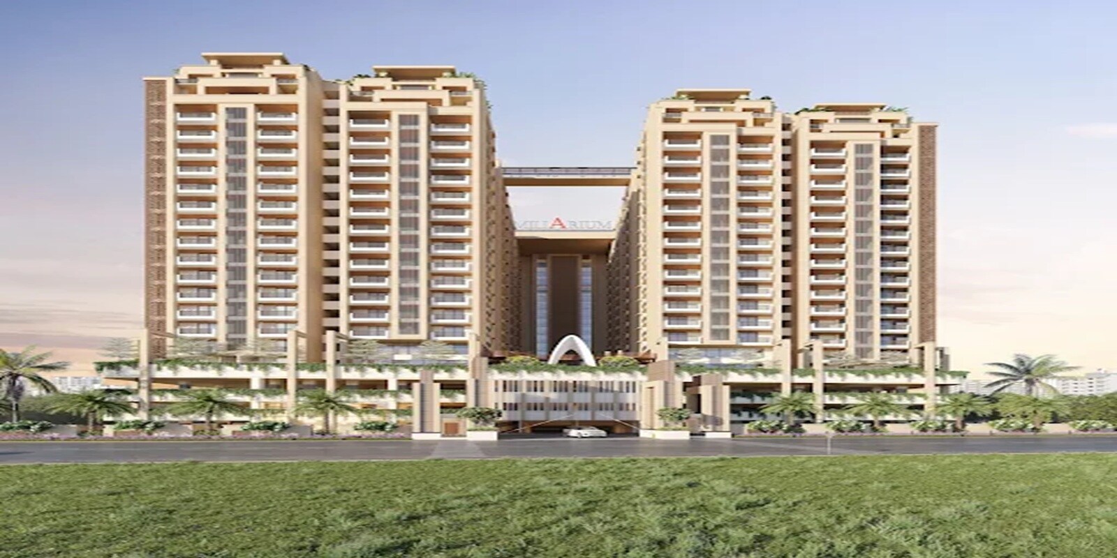 Eeshanya Miliarium residential project in Velmala