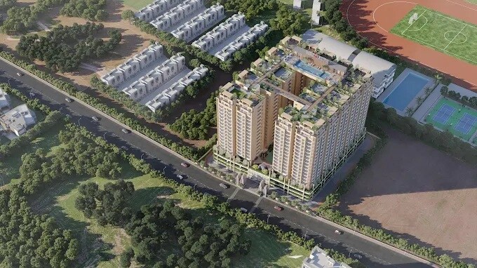 Eeshanya Miliarium Tower View 1