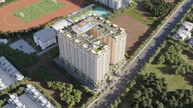 Eeshanya Miliarium Tower View 2