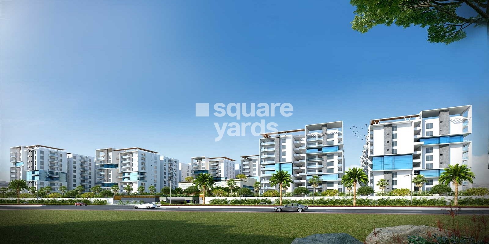 EIPL Apila residential project in Gandipet