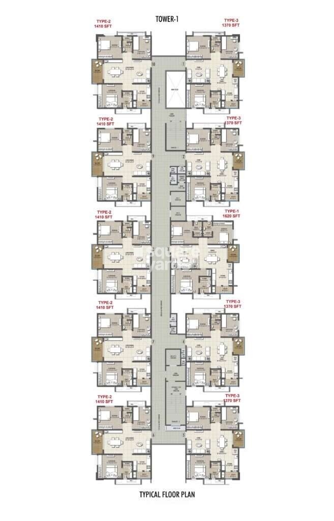 EIPL Corner Stone Floor Plans