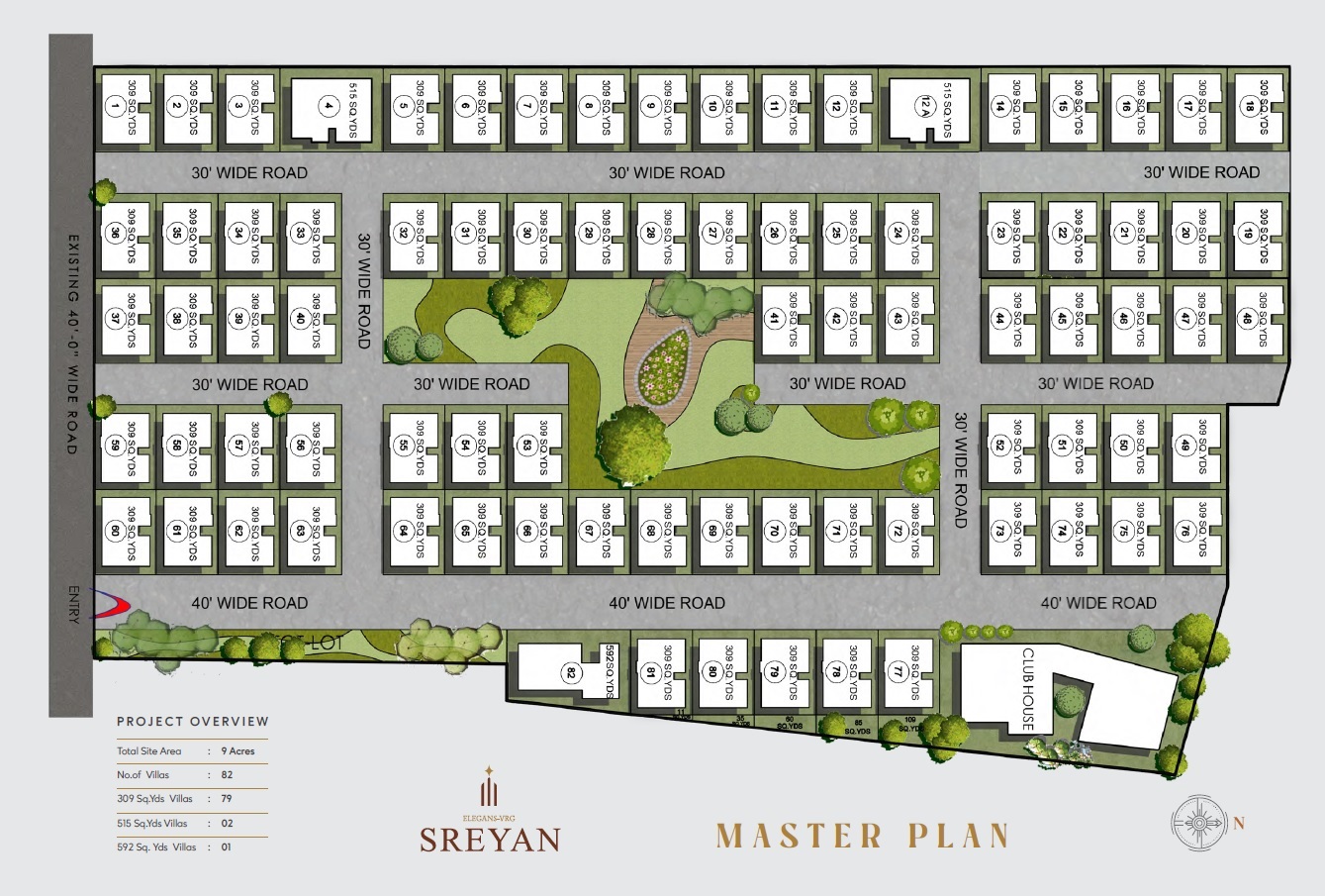 Elegans Sreyan Master Plan Image