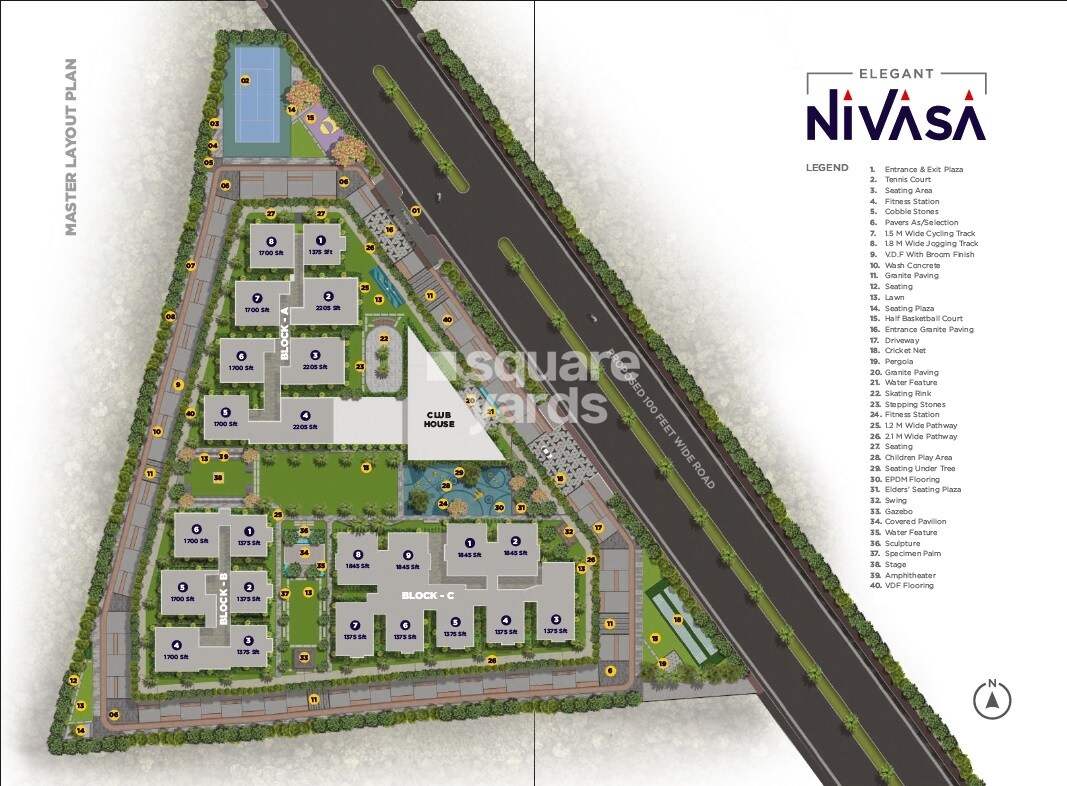 Elegant Nivasa Master Plan Image