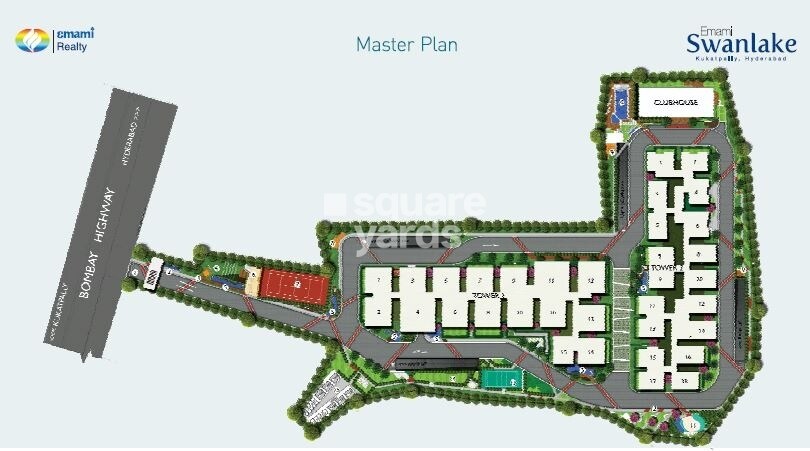 Emami Swanlake Master Plan Image