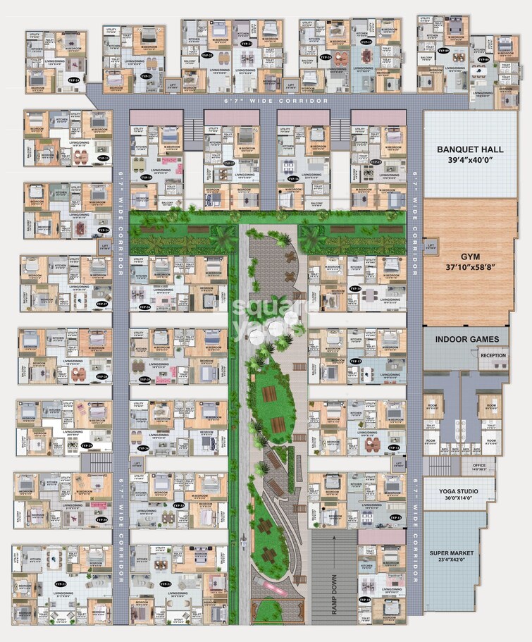Endeco Lakeview Apartments Floor Plans