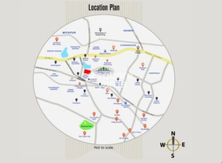 Endeco Lakeview Apartments Location Image