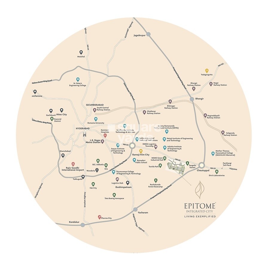 Epitome Integrated City Phase I Location Image