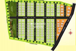 Ever-Raagas-Terra_a green and white checkered paper bag with a computer keyboard