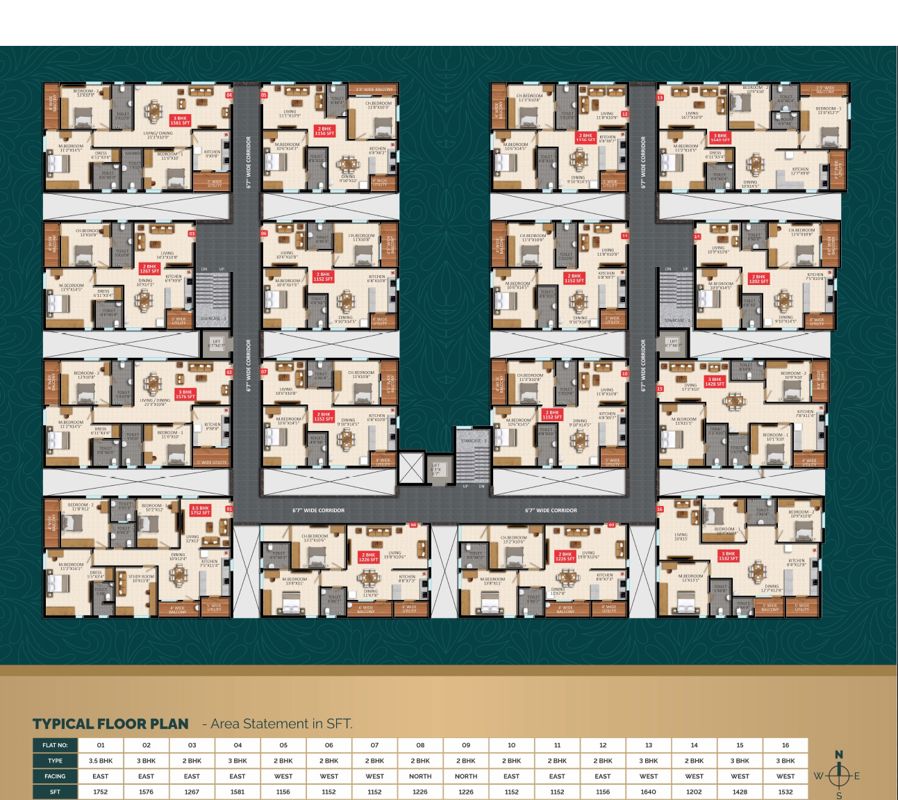 Everest Temple Breeze Floor Plans
