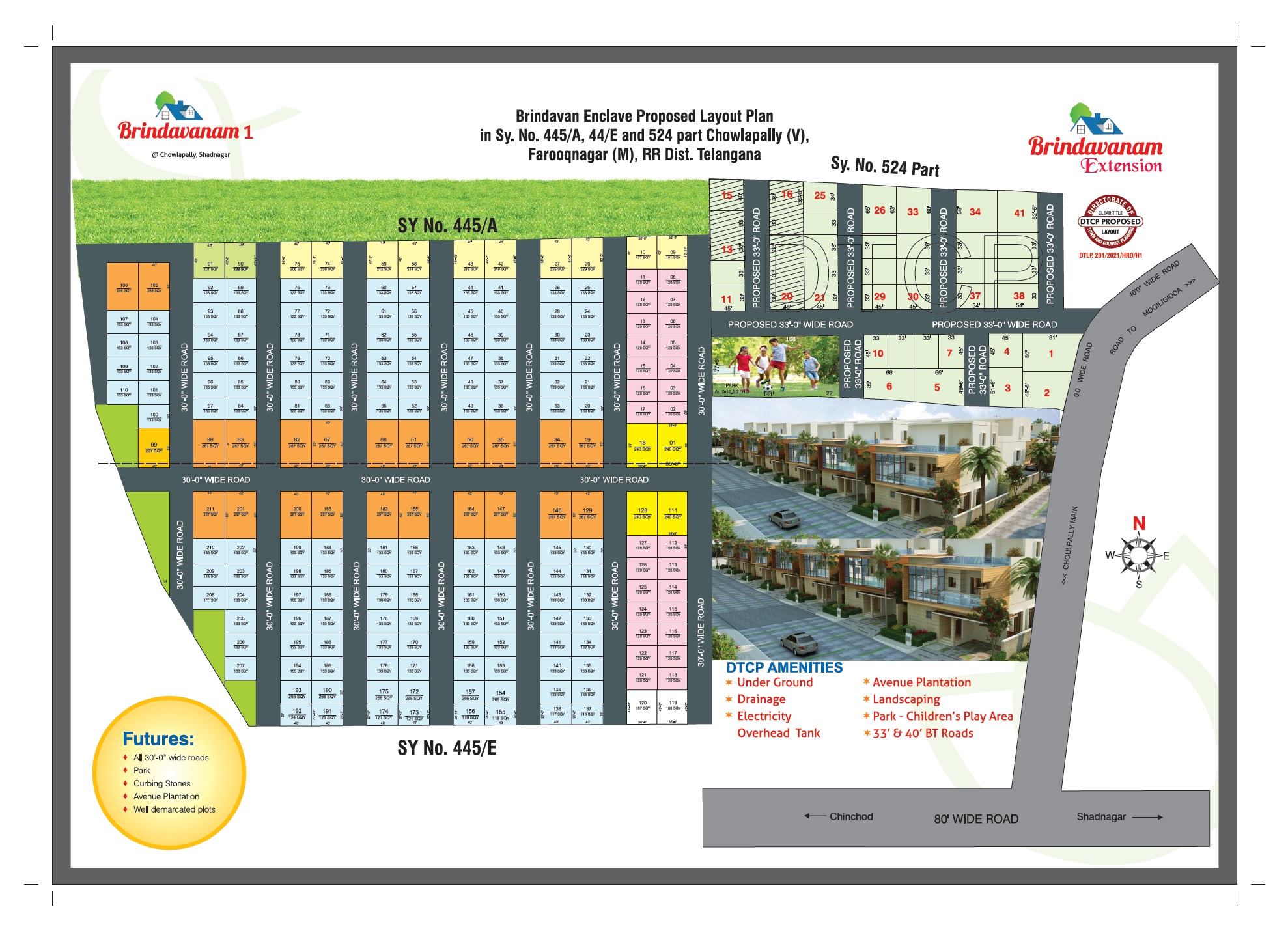 Ezdan Brindavanam Master Plan Image