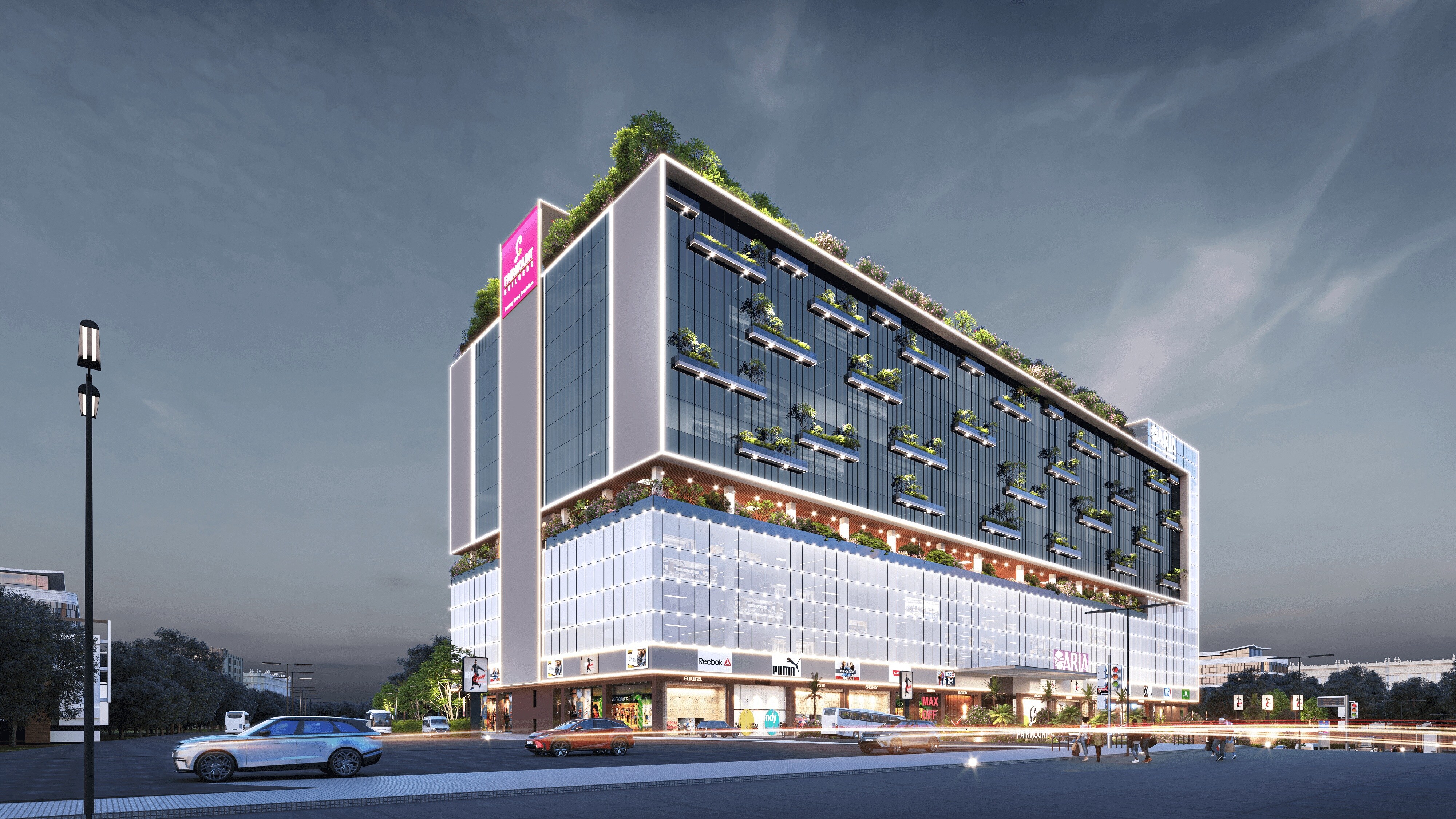 Fairmount Aria Commercial Exteriors