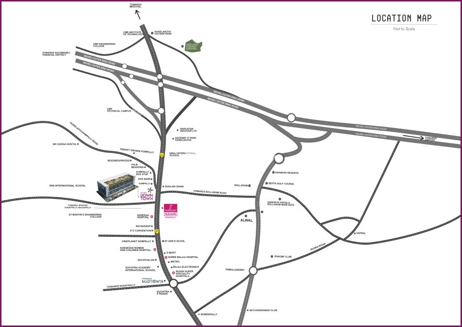 Fairmount Downtown Location Image