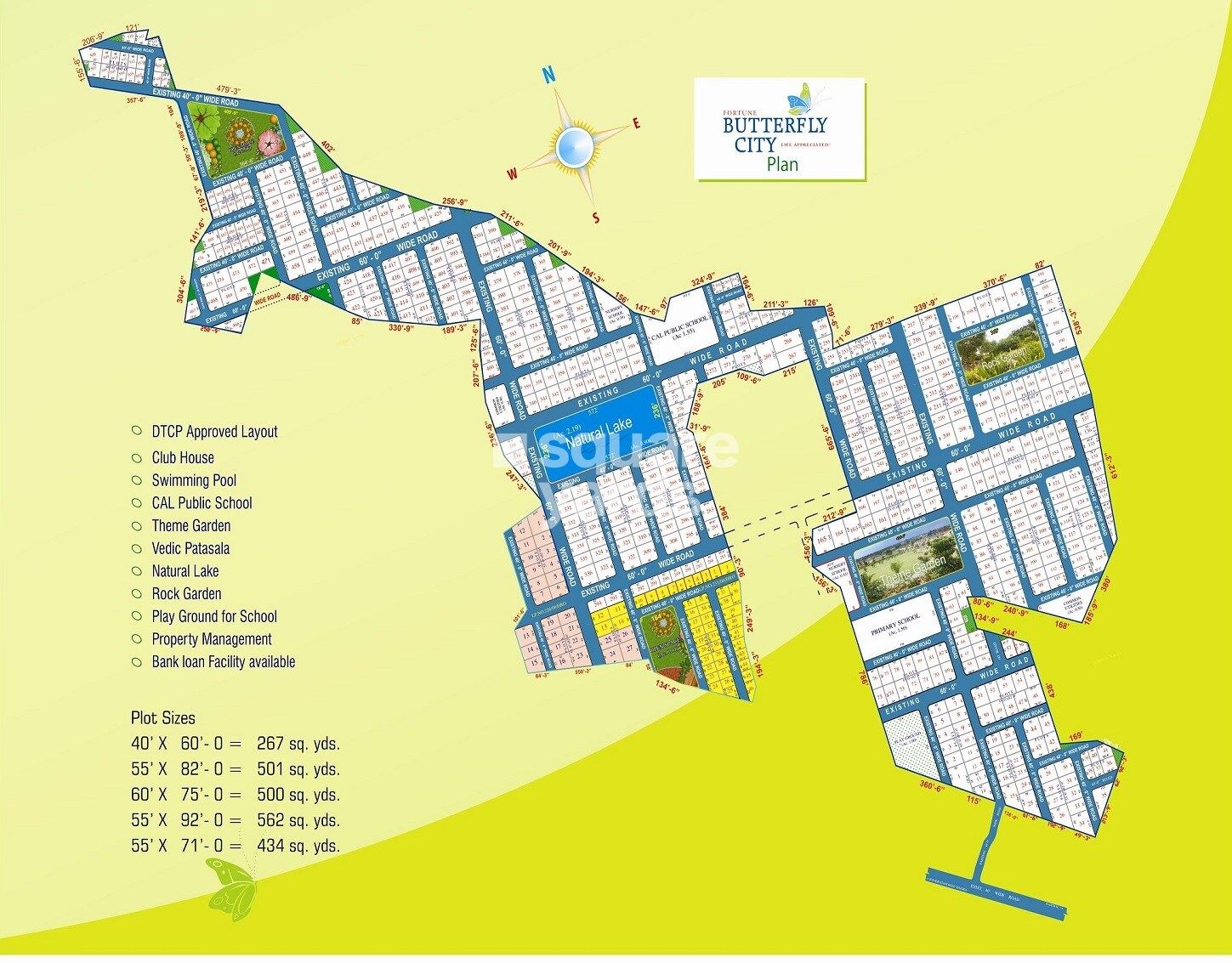 Fortune Butterfly City Master Plan Image 1