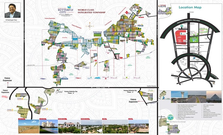 Resale 350 Sq.Yd. Plot in Fortune Butterfly City, Kadthal Hyderabad ...