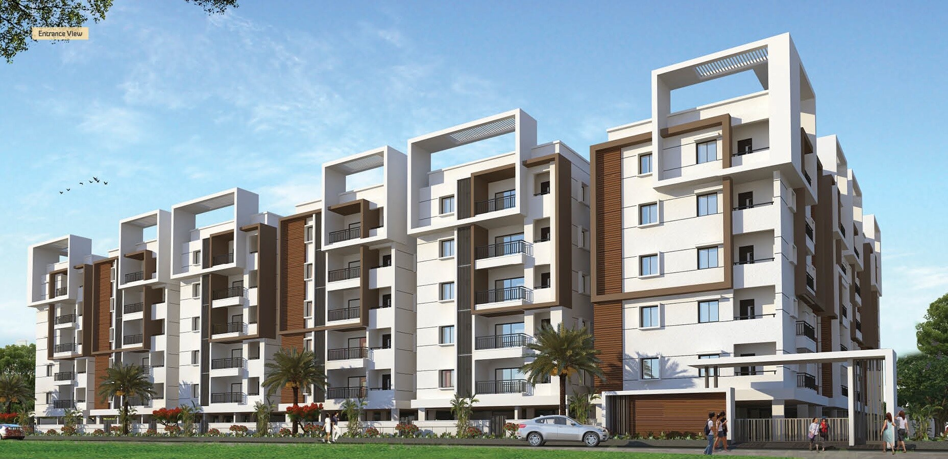 Fortune Green Falcon Entrance View