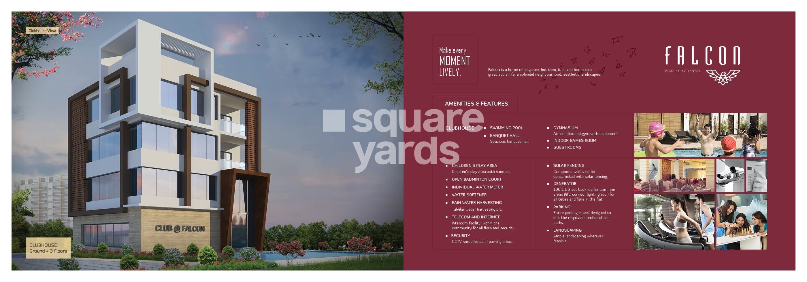 Fortune Green Homes Falcon Clubhouse External Image