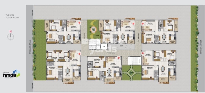 Fortune Green Homes Srinilayam Master Plan 1