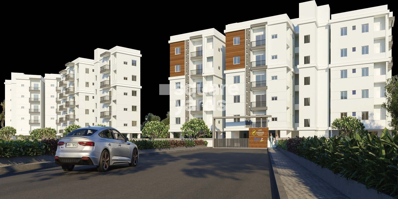 Fortune Green Homes Swan residential project in Nizampet