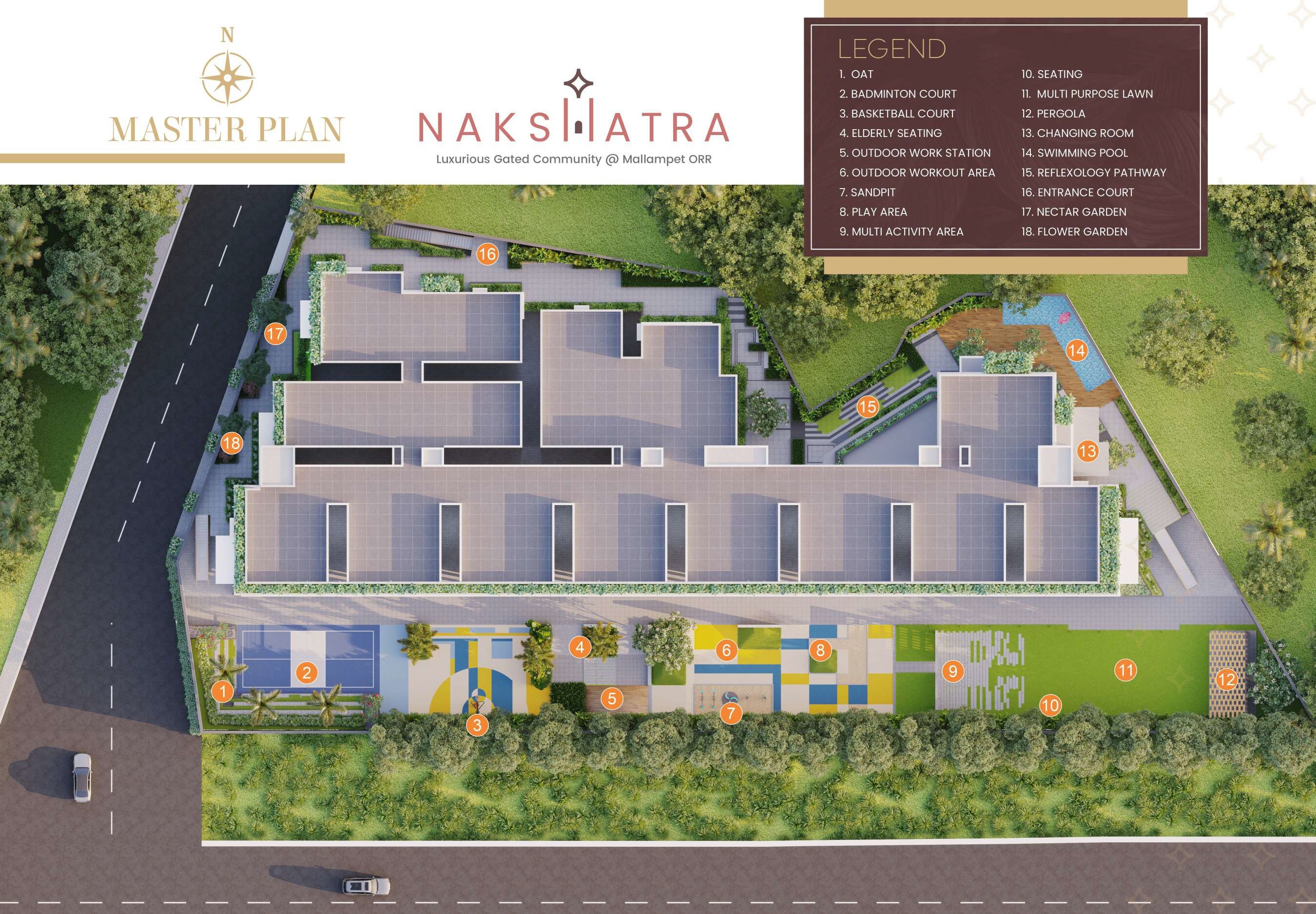 Fortune Nakshatra Master Plan Image