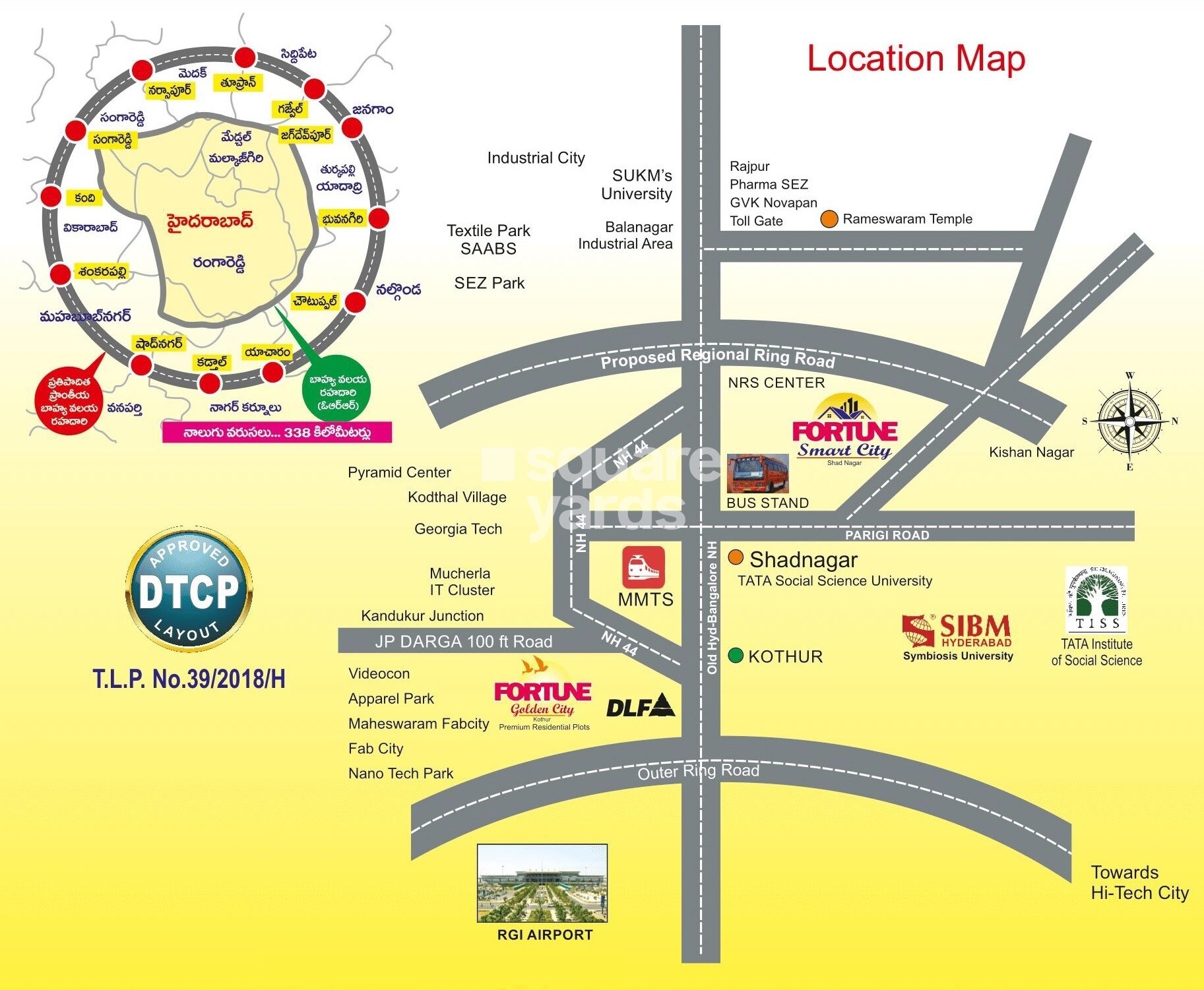 Fortune Smart City Location Image