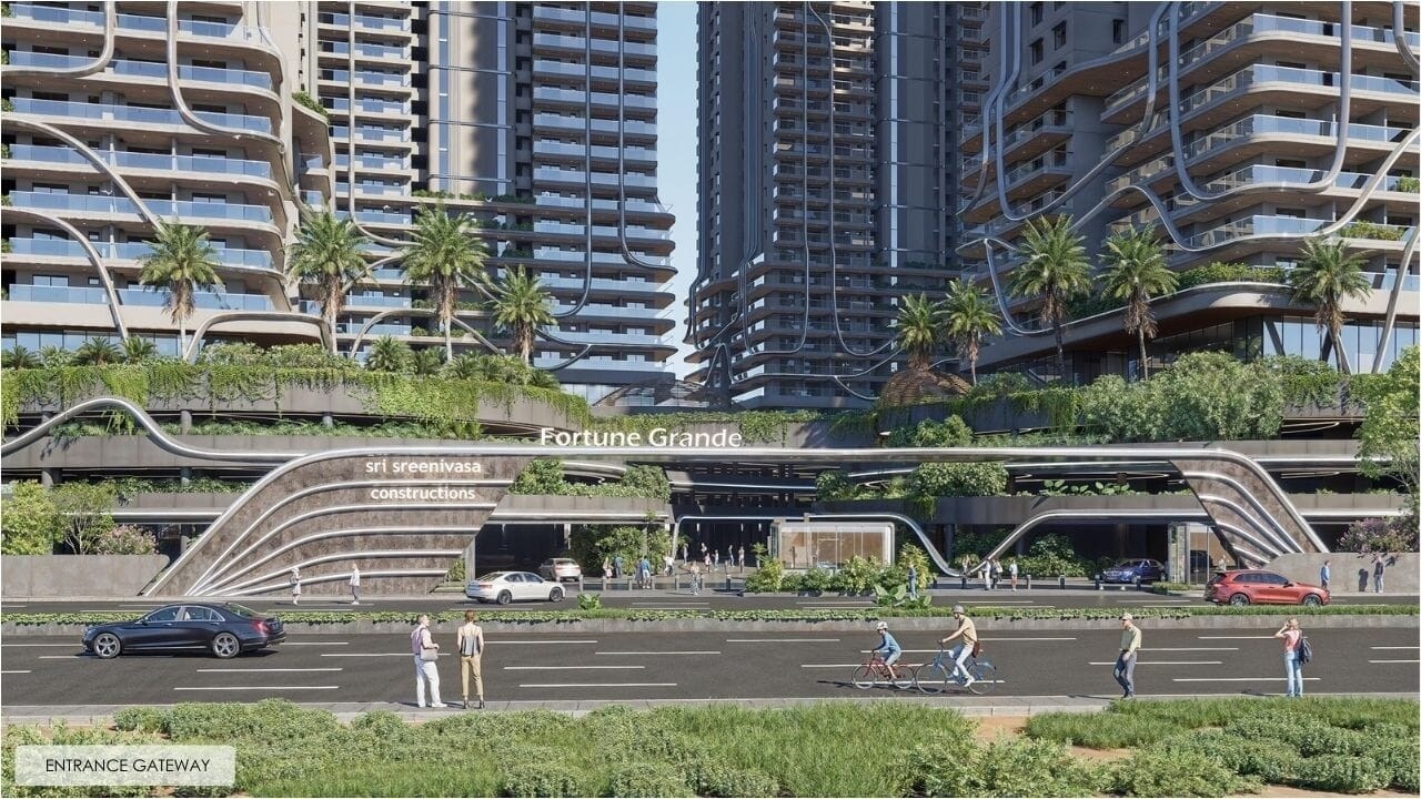 Fortune Suraj Bhan Grande Entrance View