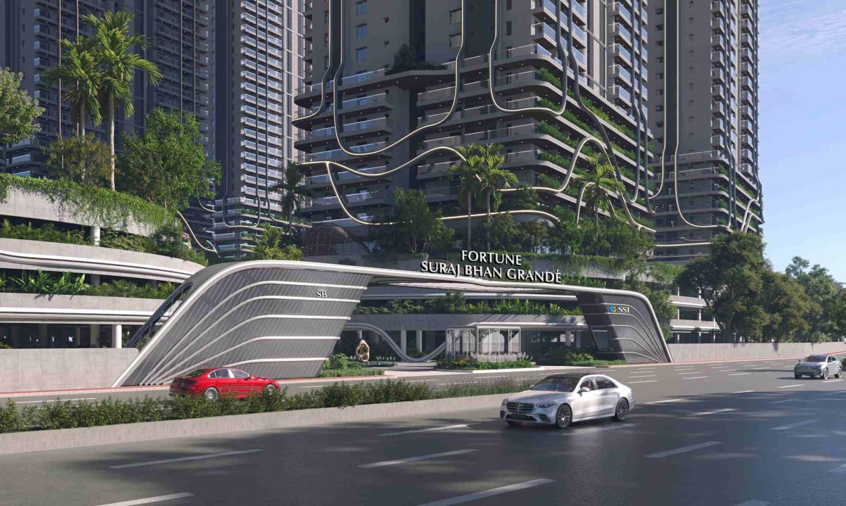 Fortune Suraj Bhan Grande Entrance View 2