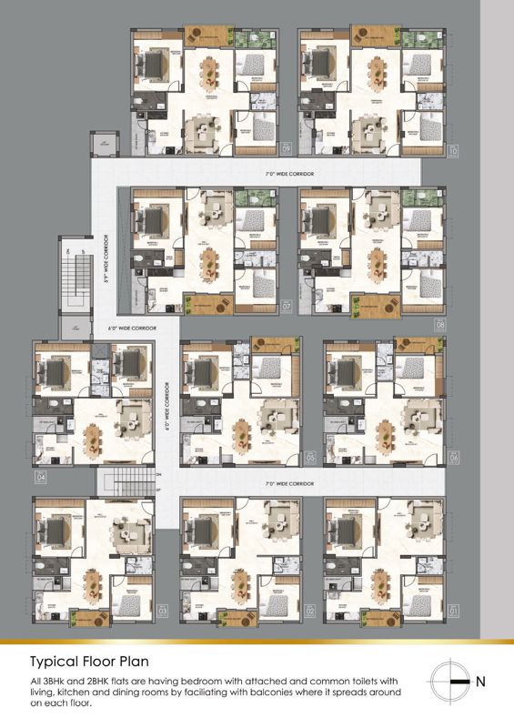 Frontline Arcade Floor Plans