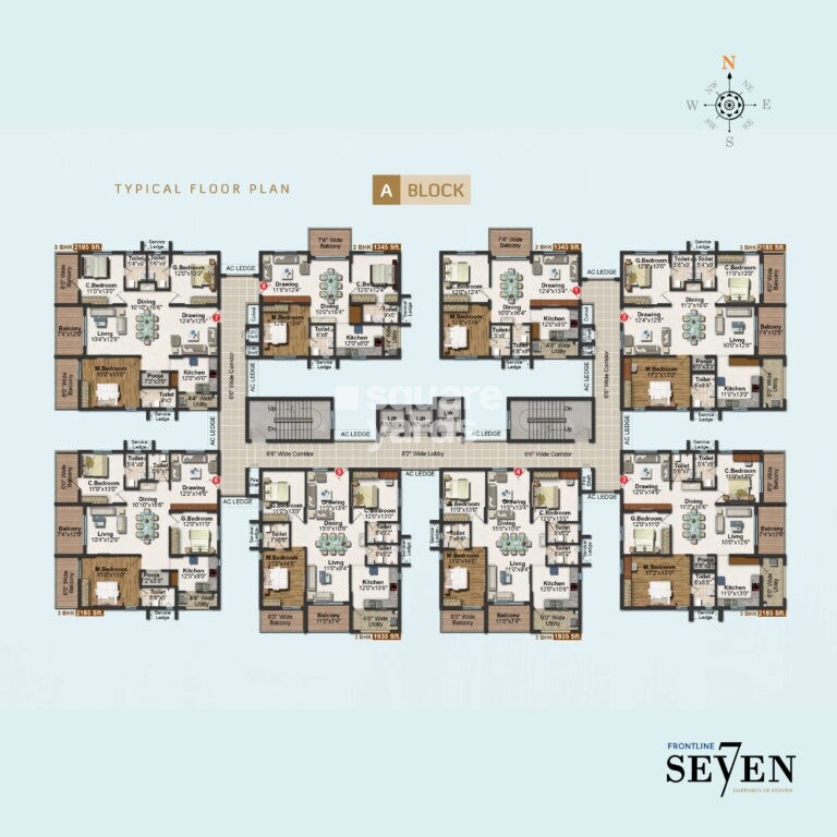 Frontline Seven Floor Plans 1