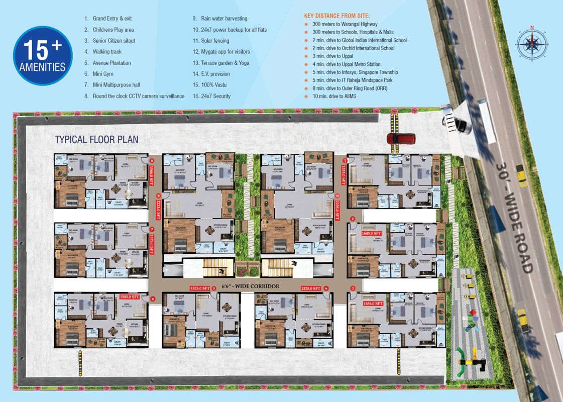 Fuzen Golden Irish Floor Plans