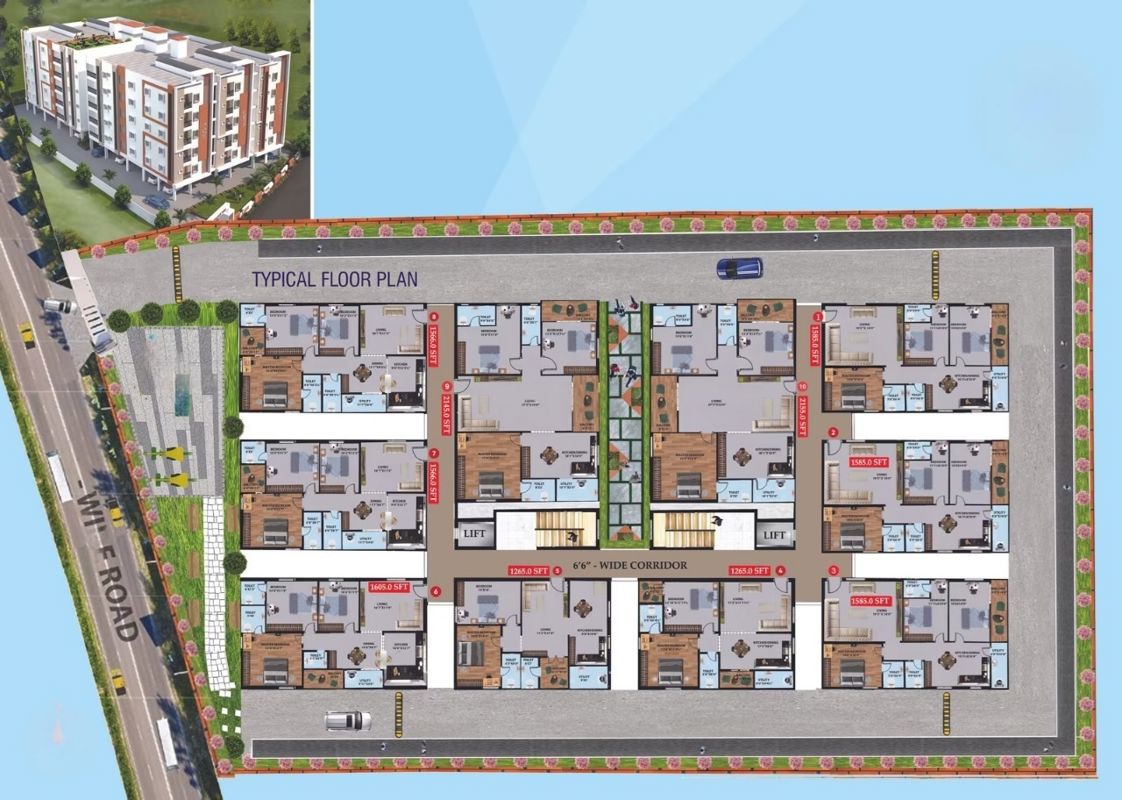 Fuzen Golden Rise Floor Plans