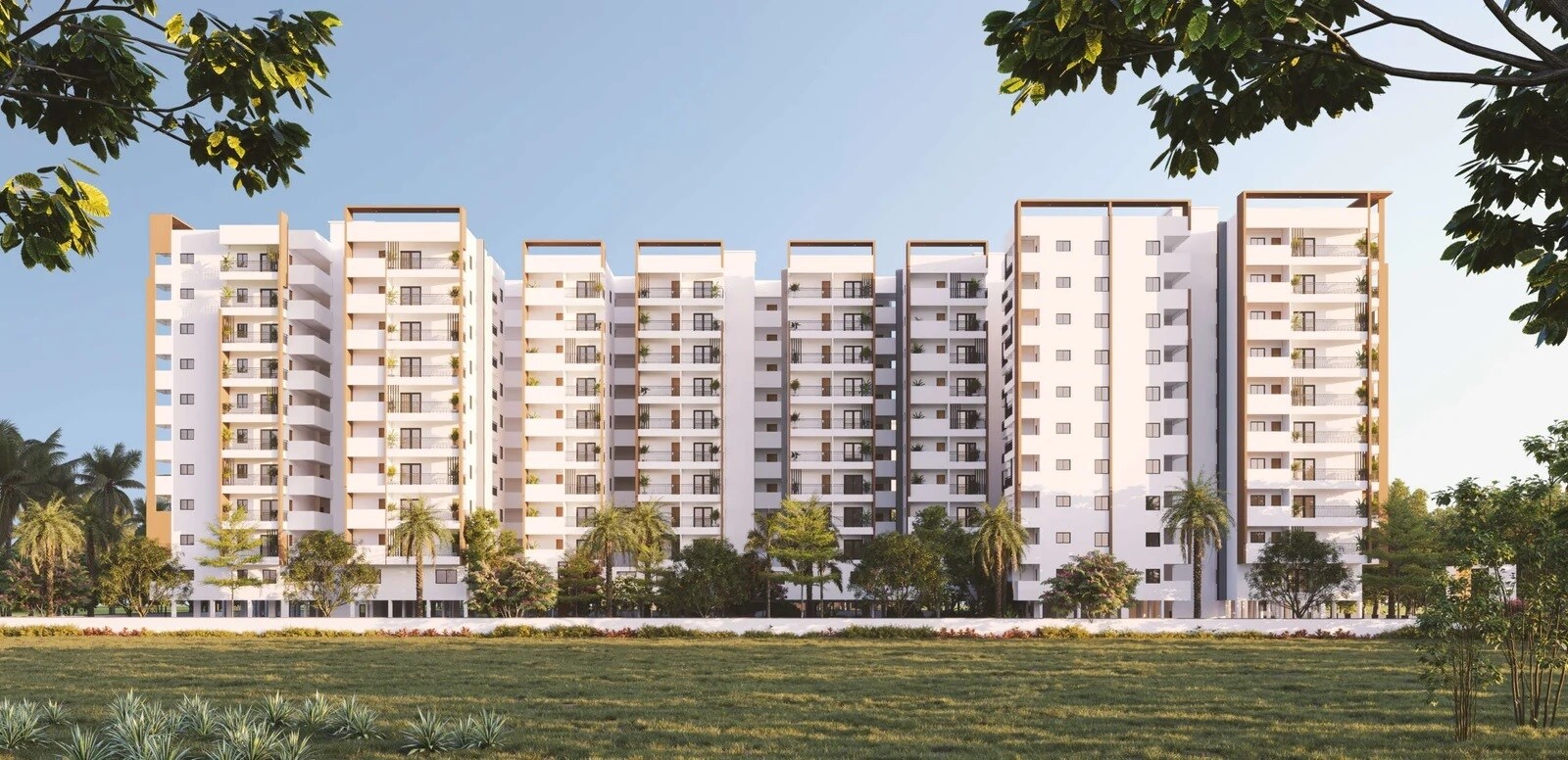 Fuzen Park Edge Apartment Exteriors 2