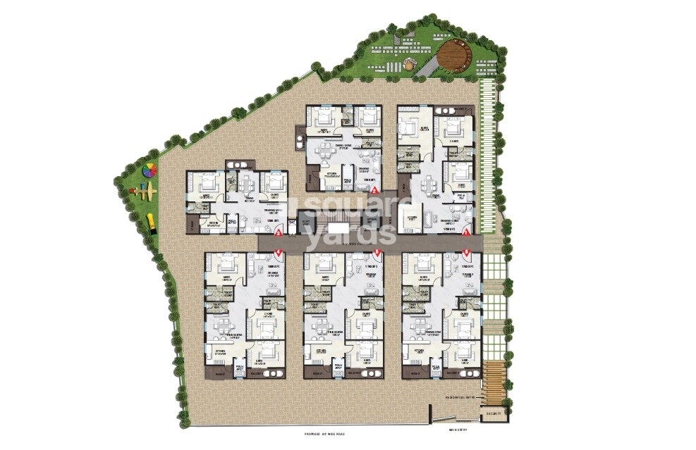 Gamut Vasavi Meher Nivas Master Plan 1