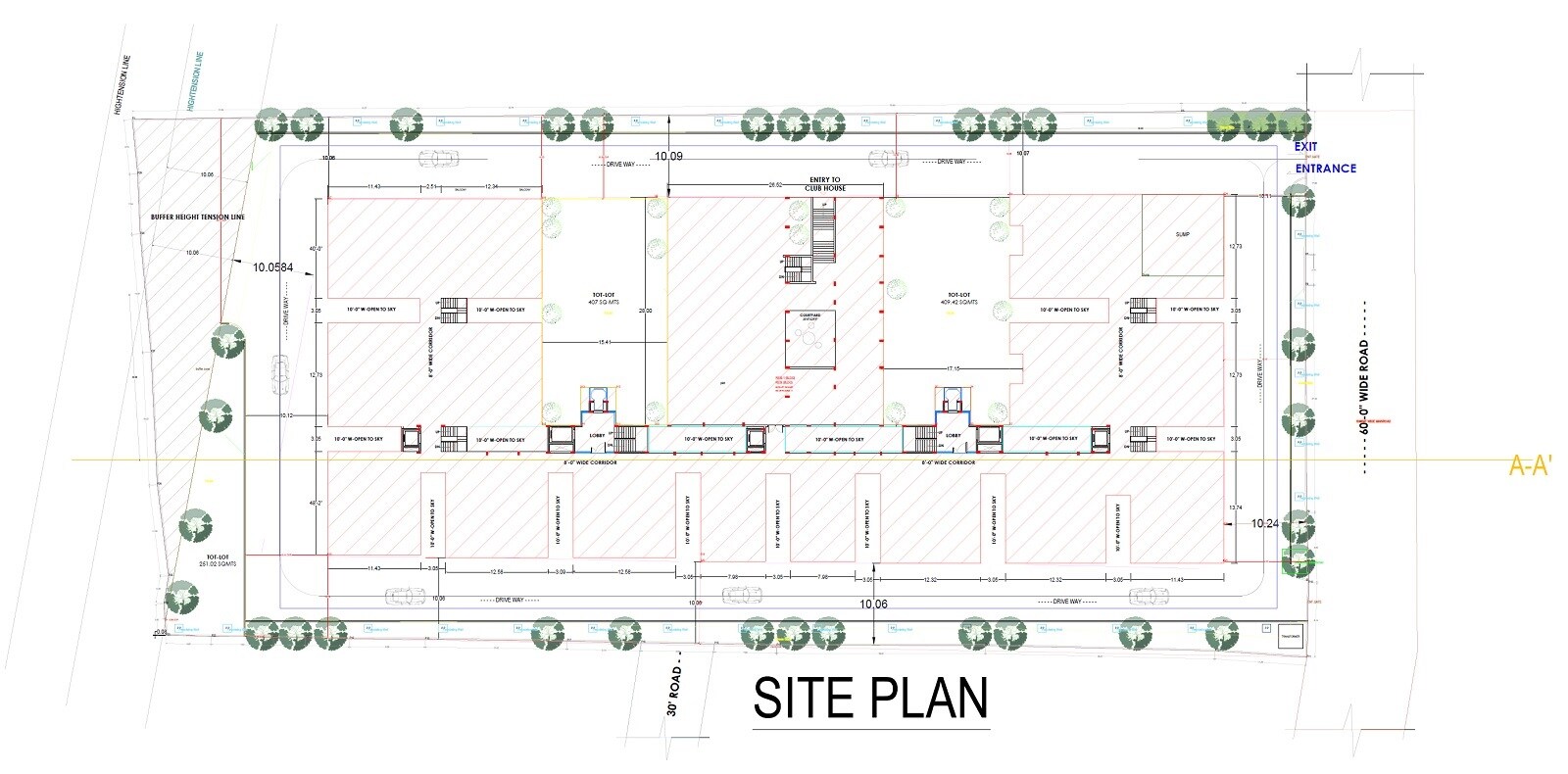 Ganapathi Silk Tower Master Plan 1