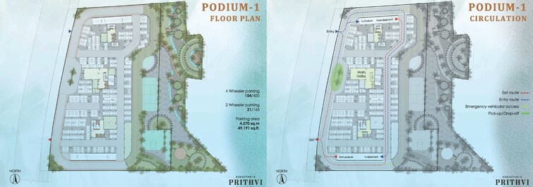 Gangothri Prithvi Towers Floor Plans 1